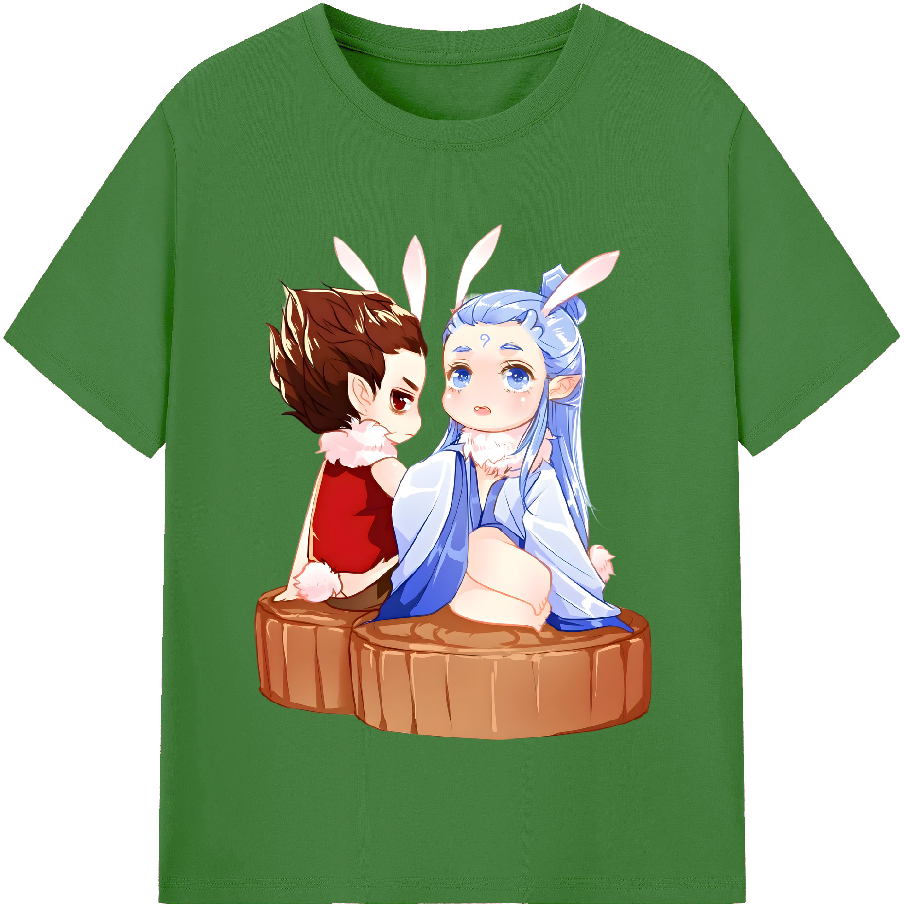 （画像用） Ne Zha 2 ナタ 魔童の大暴れ レディースカジュアルプリントTシャツ（綿100％）
